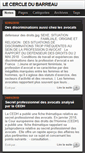 Mobile Screenshot of cercle-du-barreau.org